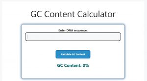 GC Content Calculator