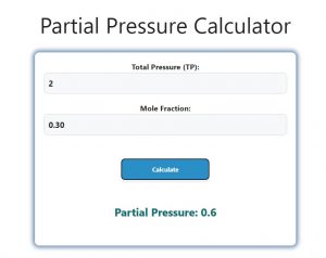 Partial Pressure Calculator