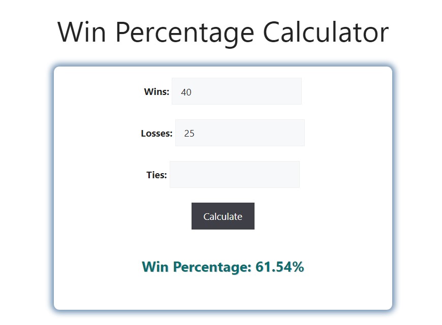 win-percentage-calculator-savvy-calculator