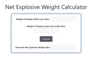 Net Explosive Weight Calculator