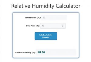 Relative Humidity Calculator