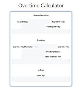 Overtime Calculator