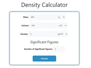 Density Calculator