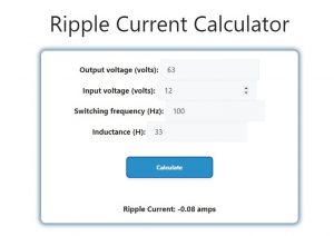 Ripple Current Calculator