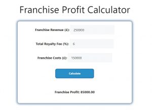 Franchise Profit Calculator