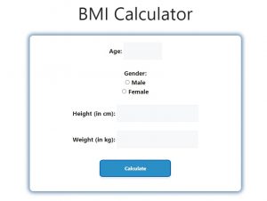 BMI Calculator