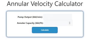 Annular Velocity Calculator