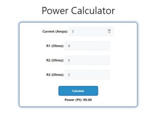 Power Calculator