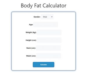 Body Fat Calculator