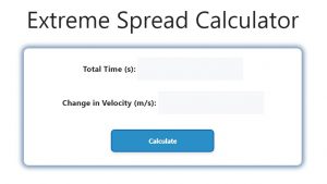 Extreme Spread Calculator