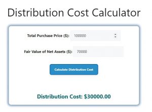 Distribution Cost Calculator