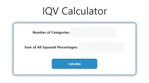 IQV Calculator