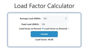 Load Factor Calculator