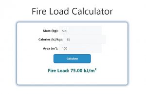 Fire Load Calculator