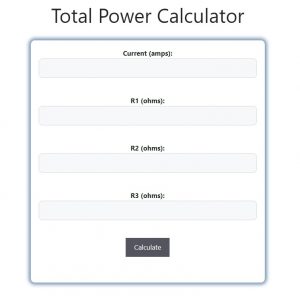 Total Power Calculator