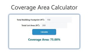 Coverage Area Calculator