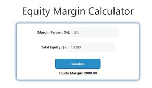 Equity Margin Calculator