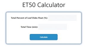 ET50 Calculator