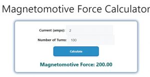 Magnetomotive Force Calculator