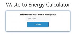 Waste to Energy Calculator