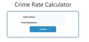 Crime Rate Calculator