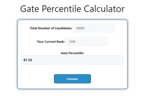 Gate Percentile Calculator