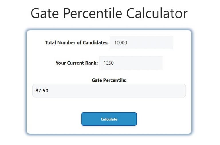 gate-percentile-calculator-savvy-calculator