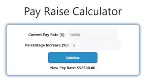 Pay Raise Calculator