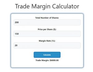 Trade Margin Calculator