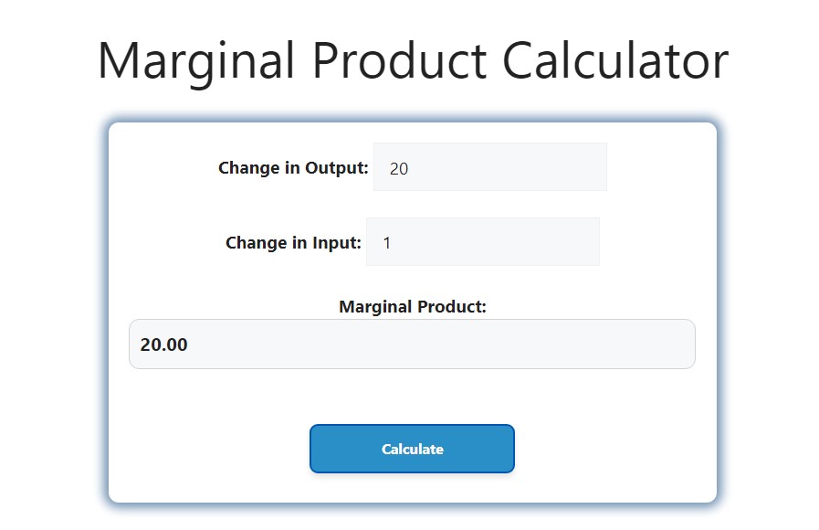 marginal-product-calculator-savvy-calculator