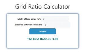 Grid Ratio Calculator