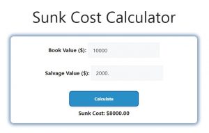 Sunk Cost Calculator