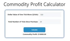 Commodity Profit Calculator