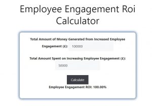 Employee Engagement Roi Calculator