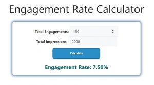 Engagement Rate Calculator