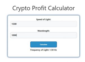 Crypto Profit Calculator