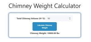 Chimney Weight Calculator