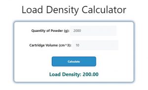 Load Density Calculator