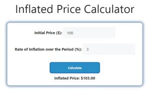 Inflated Price Calculator