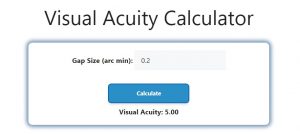 Visual Acuity Calculator