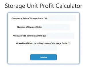 Storage Unit Profit Calculator