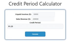 Credit Period Calculator