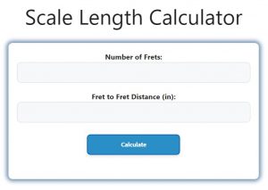 Scale Length Calculator