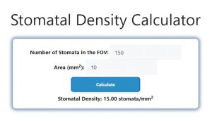 Stomatal Density Calculator