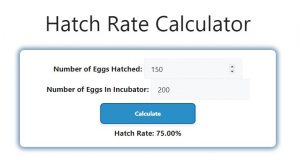 Hatch Rate Calculator