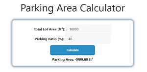 Parking Area Calculator