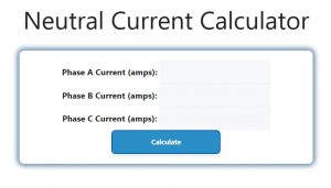 Neutral Current Calculator