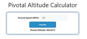 Pivotal Altitude Calculator