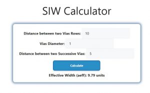 SIW Calculator