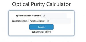 Optical Purity Calculator